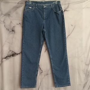 Lee denim riders classic fit blue jeans 16